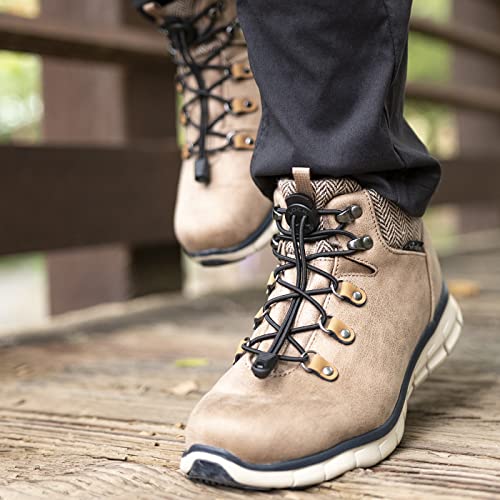 Lock Laces (3 Pair Premium Heavy Duty Elastic No Tie Laces for Boots, Sneakers and Shoes - Image 5