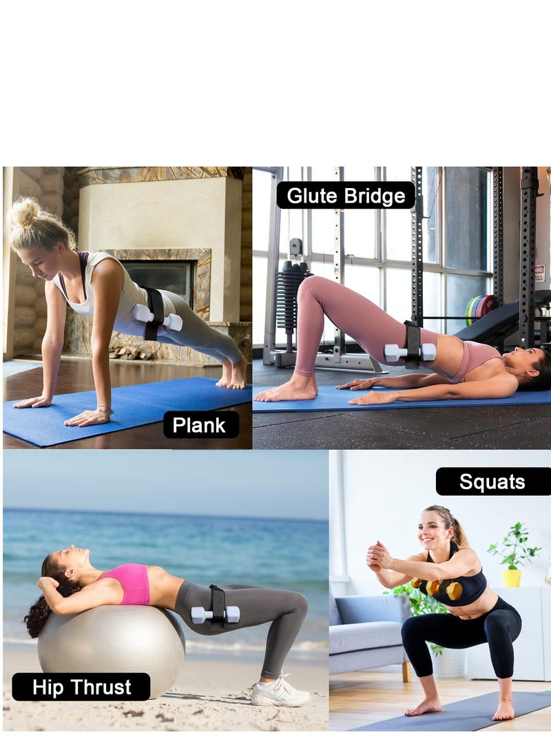 Y&D - ExerciseHip Thrust Belt, Booty Belt for Hip Use with Dumbbells, Kettlebells, Plates, Exercise Slip-Resistant Padding the Gym, Home and Workouts - Image 1