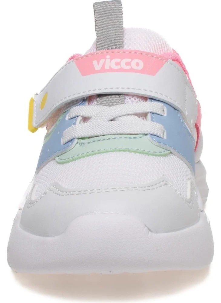 VICCO 346,B24Y,127 Birdy Girl's Walking Shoes White