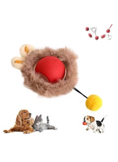 Durable Cat Toy, Automatic Interactive Bouncing Ball with String, Self-Play Fun for Cats, Pet Entertainment Toy