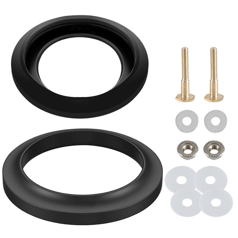 KPALAG RV Toilet Seal Kit Compatible with Thetford AquaMagic Style Plus Lite Style II Waste Ball Seal Base Gasket and Brass Closet Bolt Kit Replace 34120 12524 - Image 3