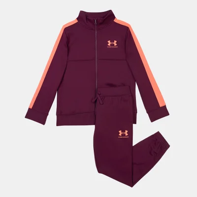 UNDER ARMOUR Kids' Knit Colourblock Tracksuit