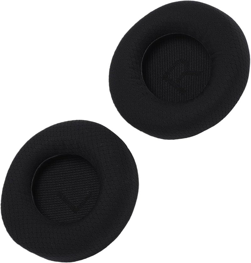 Yunseity 2pcs Ear Pads Replacement, Breathable Mesh Fabric Foam Headset Ear Cushions with High Density Memory Foam, for for Headphones - Image 1