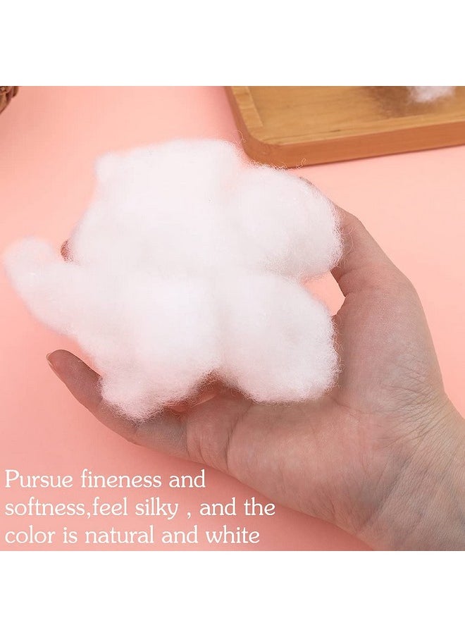 Butuze BUTUZE 900g/32oz Polyfill Stuffing, Fiberfill for Crafts, Polyester Fiber Fill, Premium Stuffing Fiber Fill for Stuffing Pillow and Home Decoration Projects  - Image 4