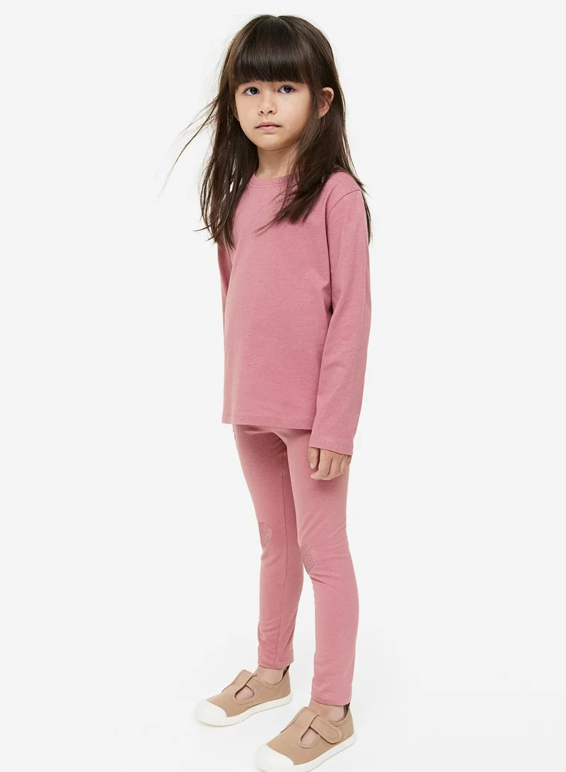 H&M Kids Brushed-Inside Leggings