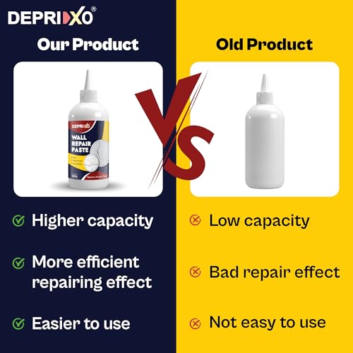 DEPRIXO Wall Repair Paste - Paint Wall Putty Crack Repair for Walls and Joint, Mending Agent Damage Wall Crack Filler, Waterproof Wall Hole Filler by UNIDSC (Wall Repair Paste, 280 ml) - Image 4