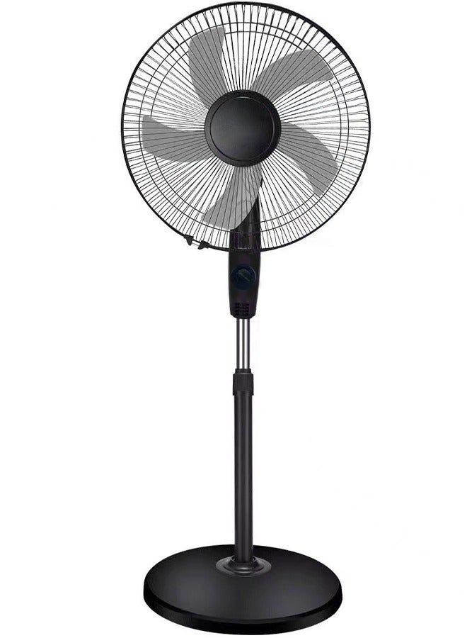16-Inch Pedestal Floor Large Fan with Oscillating Blades Tilted Head Strong Wind - Image 1