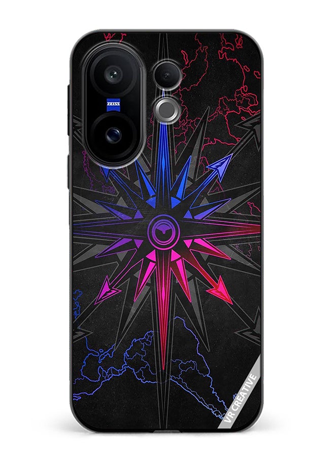 Protective Case Cover For Vivo X200 FE  Design Multicolour