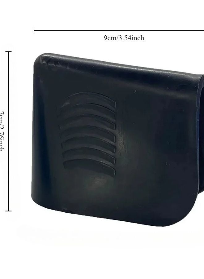 Blue 3pcs Professional Caulking Finisher Tool Smooth Tile Grout Scraper Handheld Polyurethane Caulking Accessory - Image 4