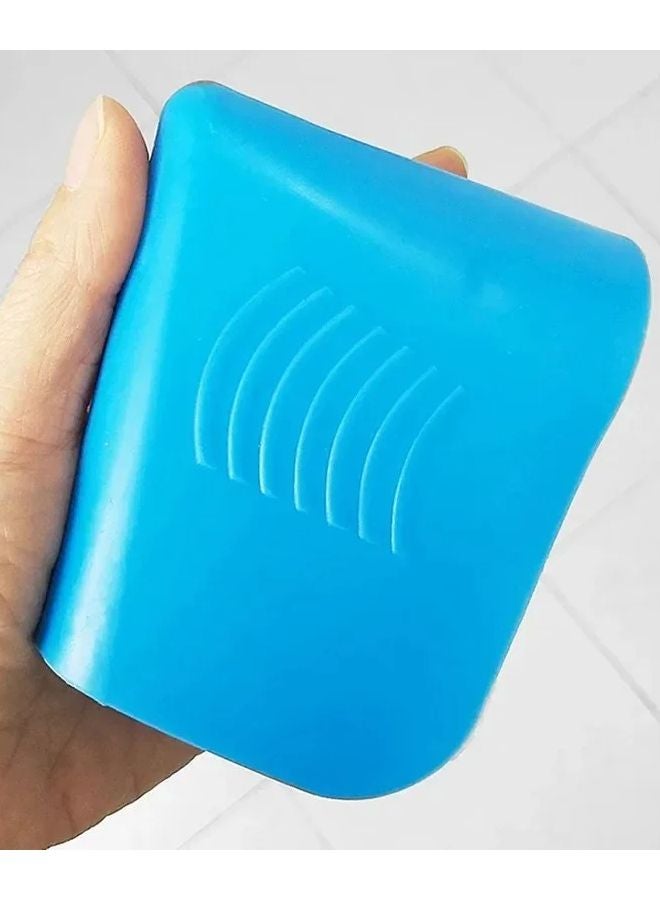 Blue 3pcs Professional Caulking Finisher Tool Smooth Tile Grout Scraper Handheld Polyurethane Caulking Accessory - Image 5