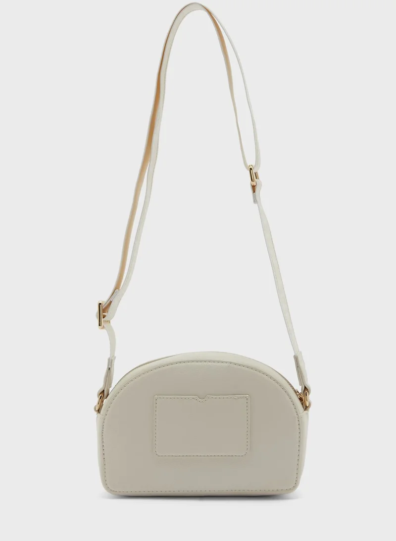 TOMMY HILFIGER Life Half Moon Crossbody Bag