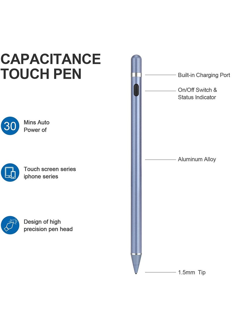 ELTRAZONE Active Stylus Pens for Touch Screens, Active Pencil Smart Digital Pens Fine Point Stylist Pen Compatible with iPhone iPad,Samsung/Android Smart Phone&Tablet Writing Drawing - Image 4