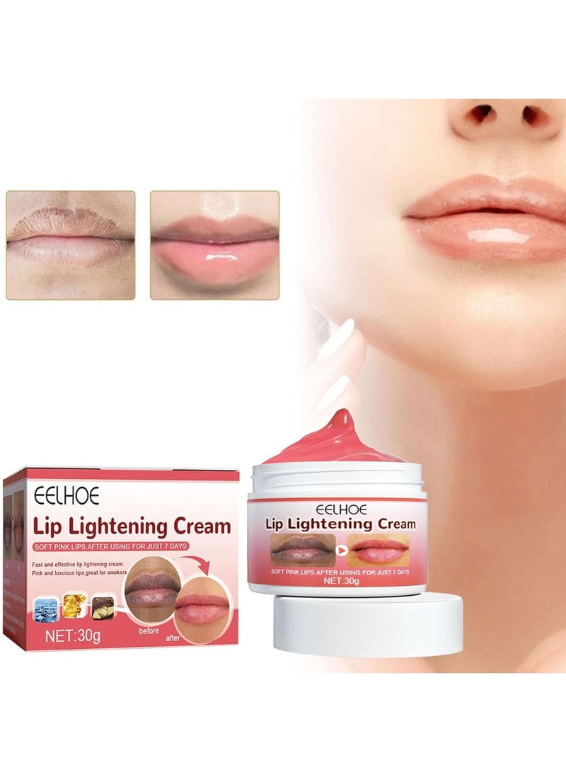 EELHOE Lip Lightening Cream for Reduce Dullness,Reduce Cracking Reduce Lipwrinkles For Dry Cracked And Dark Lips - Image 4