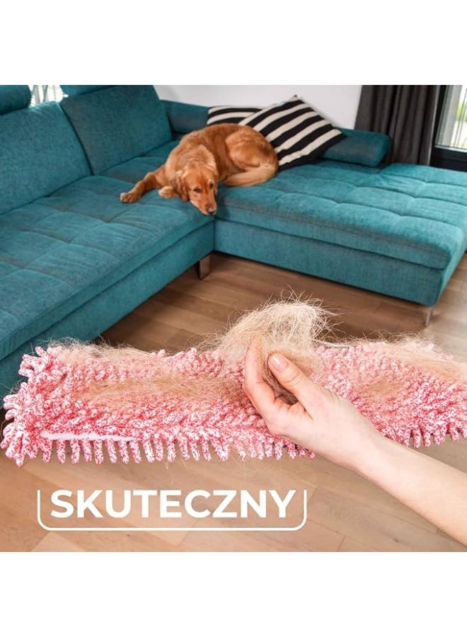 Vileda Mop Bit Pro Refill – 100% Microfiber Mop Head – Machine Washable – Removes 3x More Pet Hair – Compatible with Hard Floor Surfaces - Image 3