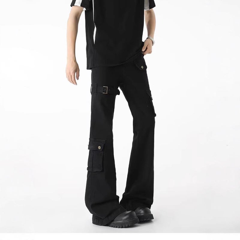 Unisex Classic Denim Jeans Loose Fit Daily Outdoor Wear - Image 4