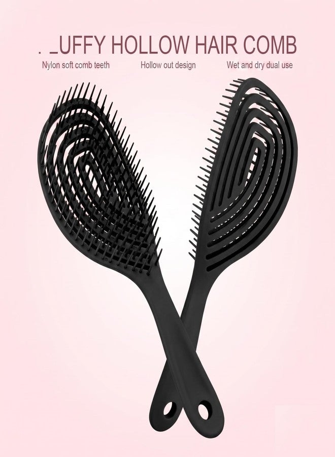 Becharaji Premium 3D Hair Brush for Styling, Detangling and Grooming for Men and Women |Straightens & Detangles Curly Hairs | Reduces Hair Breakage and Promotes Hair Growth | Best Hair Brush for All Hair Types Assorted (Black) - Image 4