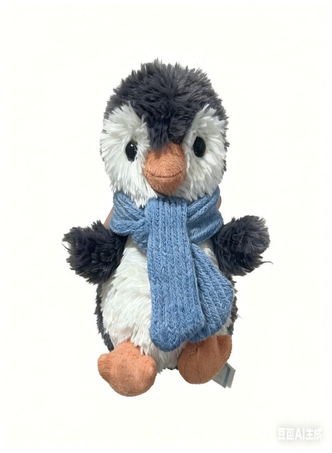 دمية بطريق محشوة لطيفة – لعبة ناعمة معلقة للأطفال، حقيبة، سيارة، وزينة هدايا - Image 1