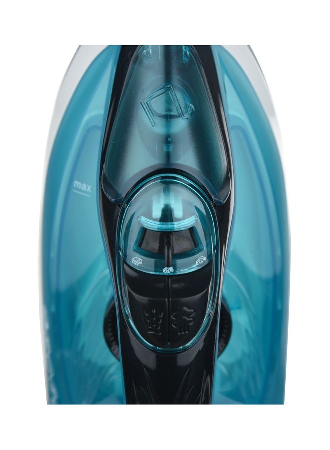 SONASHI Steam Iron with Ceramic Coated Soleplate/Anti-Calc/Self Clean Function | Spray/Steam/Burst Steam and Dry | Manual Temperature Setting based on Cloth Type 220 ml 1800 W SI-5081C Blue/White - Image 5
