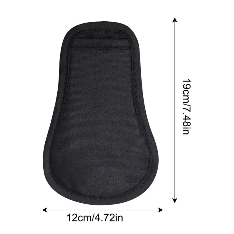 Soft Baby Shoulder Strap Pads for Car Seat Black 1pcs Crotch Protection - Image 3