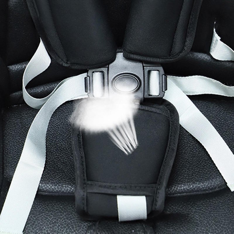 Soft Baby Shoulder Strap Pads for Car Seat Black 1pcs Crotch Protection - Image 5