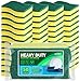 AIDEA Heavy Duty Scrub Sponge-50 Count, Cleaning Sponge, Kitchen Dish Sponge, Effortless Cleaning Eco Scrub Pads for - Image 2