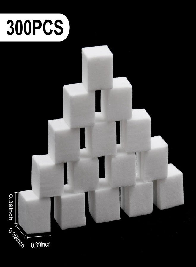 HOMICO 300PCS Mini Nail Sponges for Ombre Square Nail Art Sponge Ombre Nail Brush Nail Accessories for Color Gradient Nail Design - Image 2