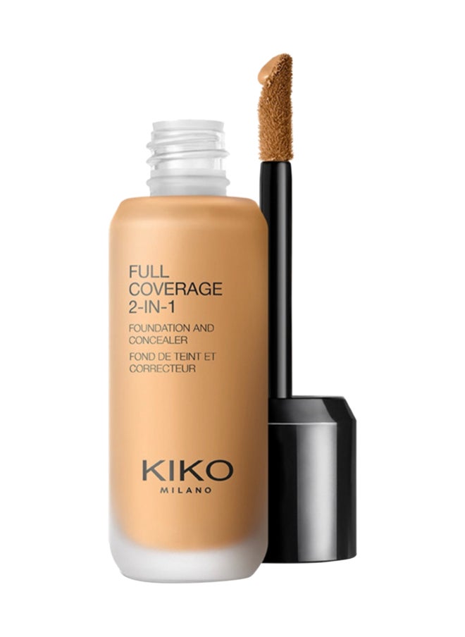 KIKO MILANO Full Coverage 2-In-1 Foundation And Concealer Gold 65  - Image 1