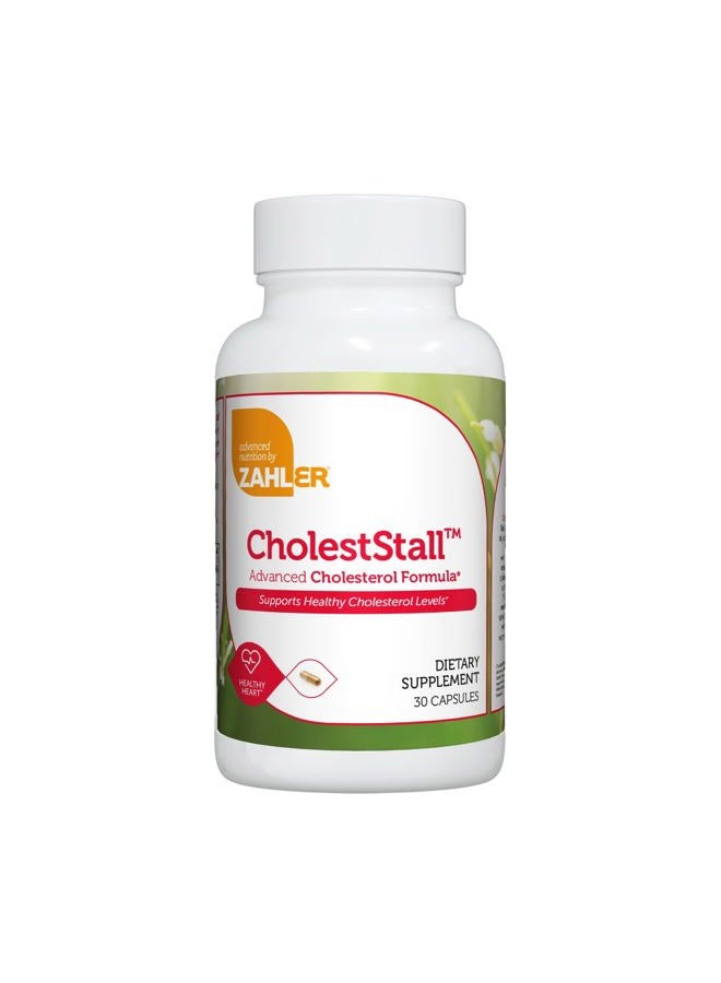CholestStall, Advanced Cholersterol Formula, Certified Kosher, 90 Capsules - Image 1
