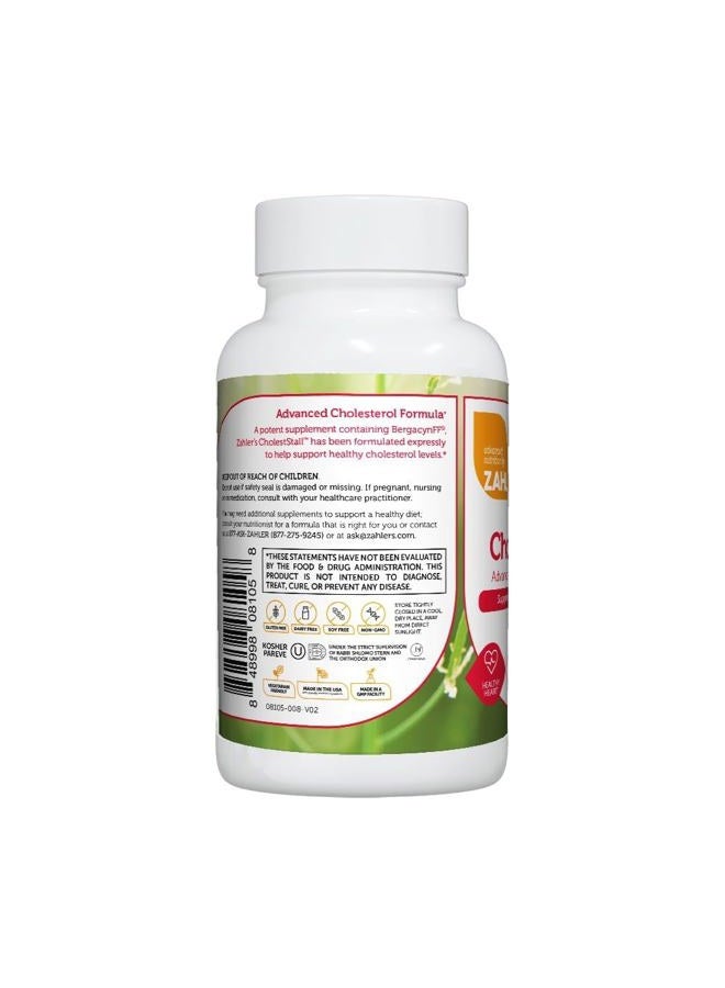 CholestStall, Advanced Cholersterol Formula, Certified Kosher, 90 Capsules - Image 3