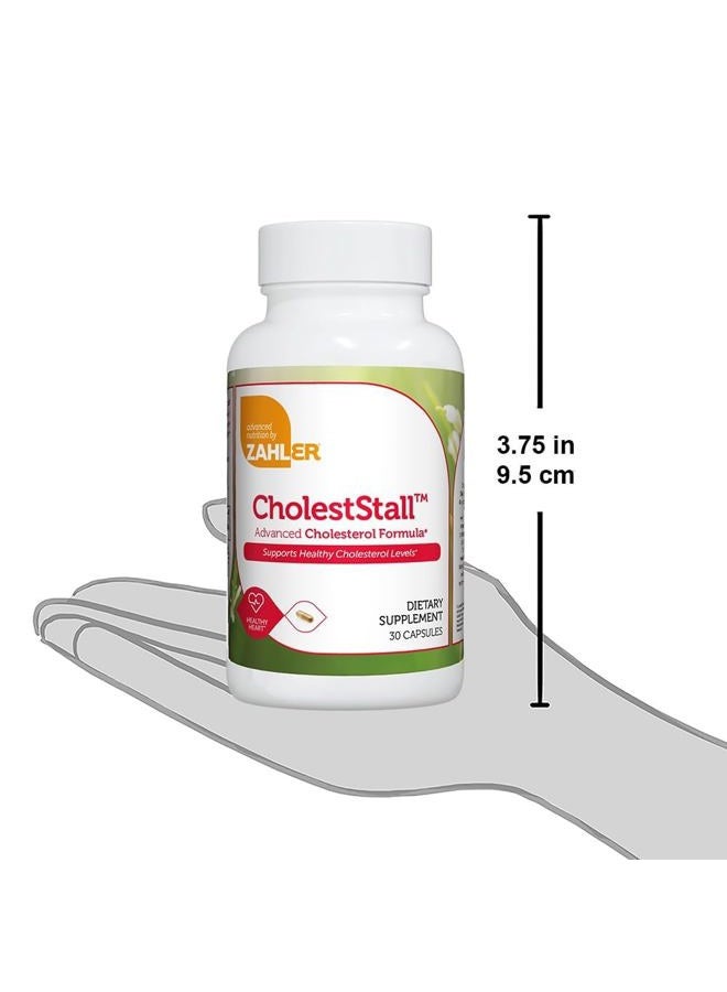 CholestStall, Advanced Cholersterol Formula, Certified Kosher, 90 Capsules - Image 4