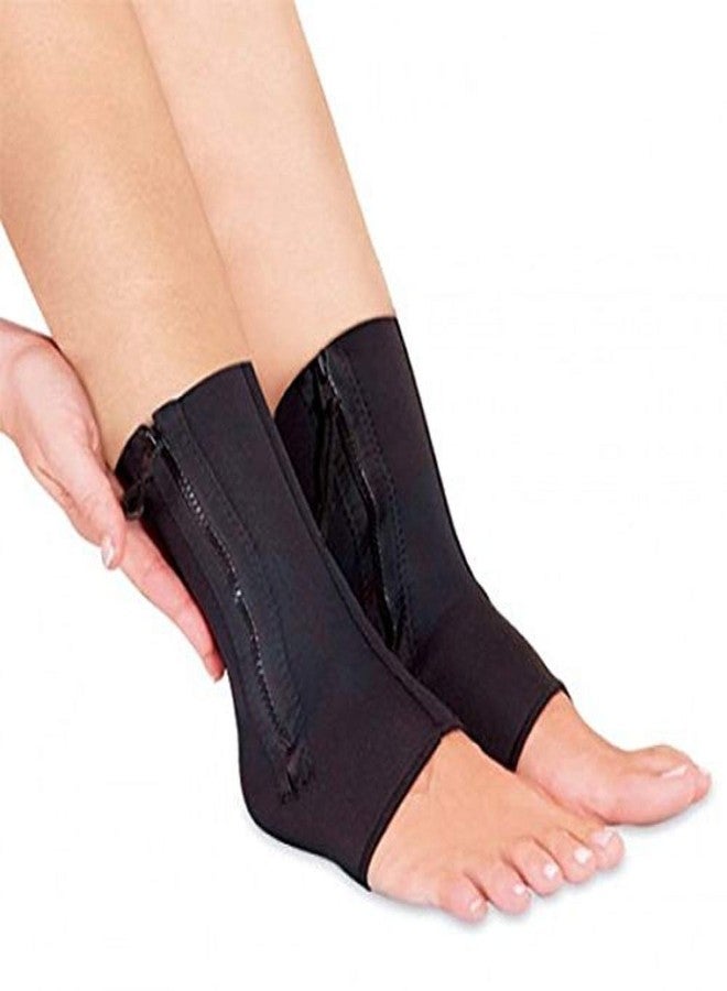 kytaste Ankle Genie Zip up Compression Support Sport Protective Ankle Brace Hots Sale (Set of 2) - Image 2