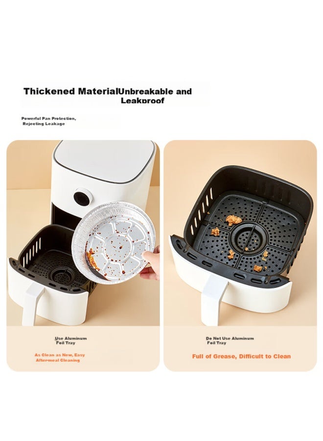 JD.com Jd Jingzao Air Fryer And Oven Aluminum Foil Baking Trays, Large Size, 21.5cm Diameter - Image 4