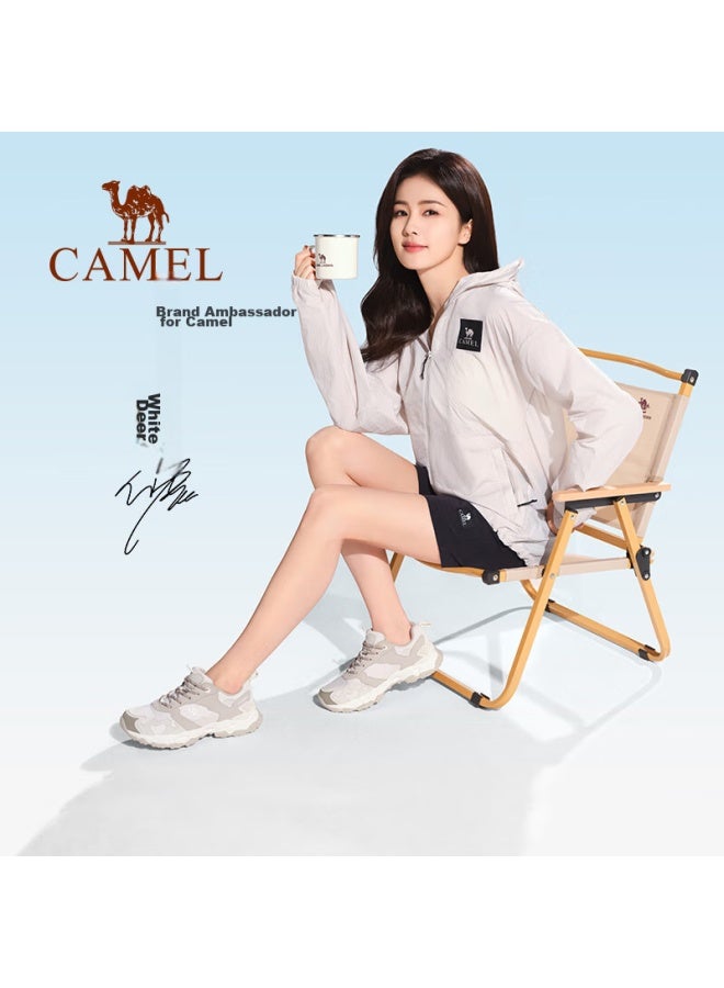 camel Camel [bailu Same Style - Magic Rock] Hiking Shoes, Outdoor Sports Trekking Shoes, Water-resistant And Non-slip Climbing Shoes For Men And Women - Image 1