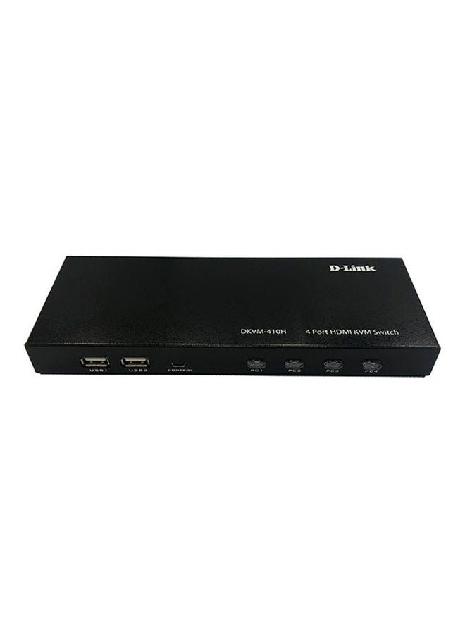 دي لينك محول HDMI يدعم التحكم بدقة 4K مع مراقبة الإشارة أسود - Image 2