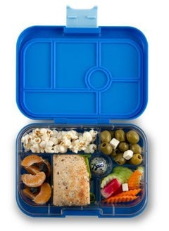 Yumbox Original Leakproof 6 Compartment Bento Box True Blue  - Image 1