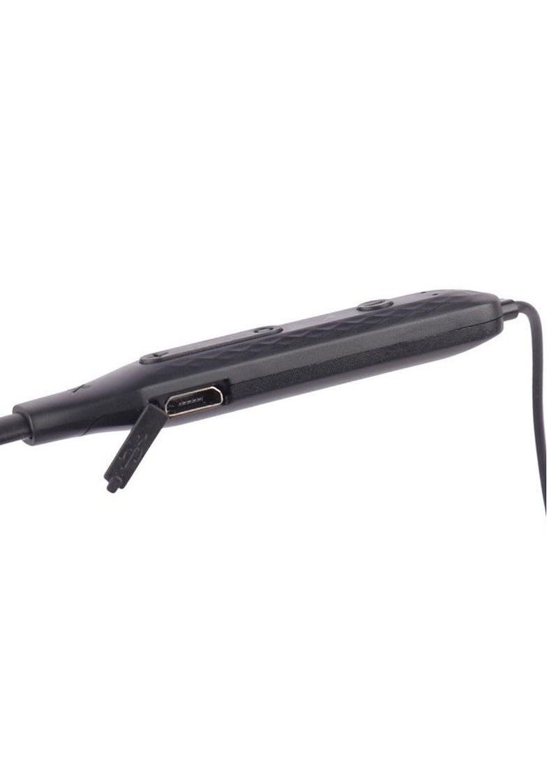 Earldom ET BH75 Neckband Bluetooth Earphones | Wireless In-Ear Headphones with Deep Bass & Noise Isolation | Flexible Neckband Design | HD Mic for Calls | Long Battery Life | Magnetic Earbuds | Sweat-Resistant | Ideal for Gym, Travel & Daily Use - Image 4