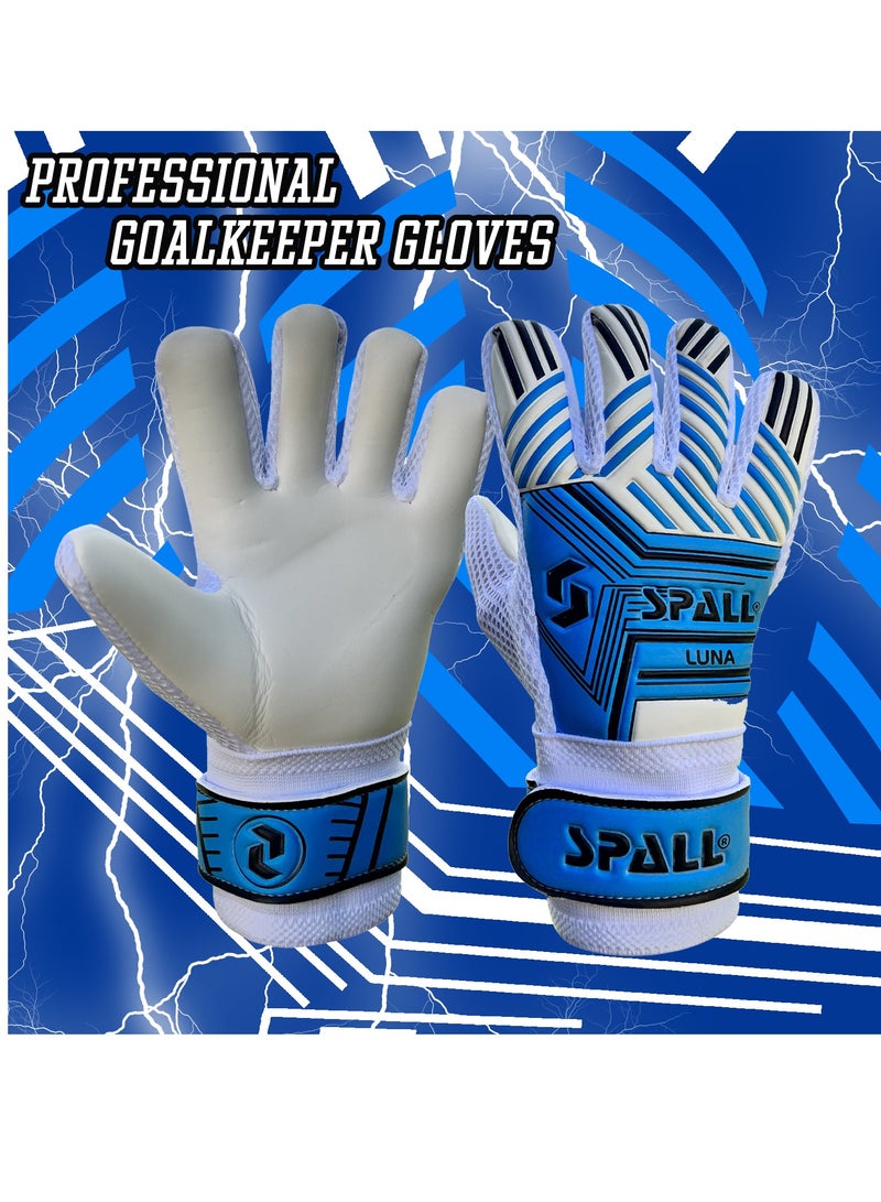 Spall Soccer Goalkeeper Gloves for Adults, Goalkeeper Gloves Extra Strong Grip and Non-Slip Unisex for Indoor and Outdoor Training and Match - Image 5