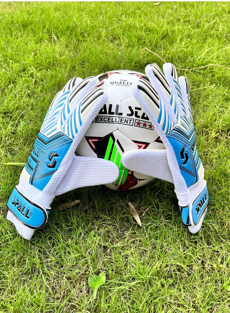 Spall Soccer Goalkeeper Gloves for Adults, Goalkeeper Gloves Extra Strong Grip and Non-Slip Unisex for Indoor and Outdoor Training and Match - Image 4