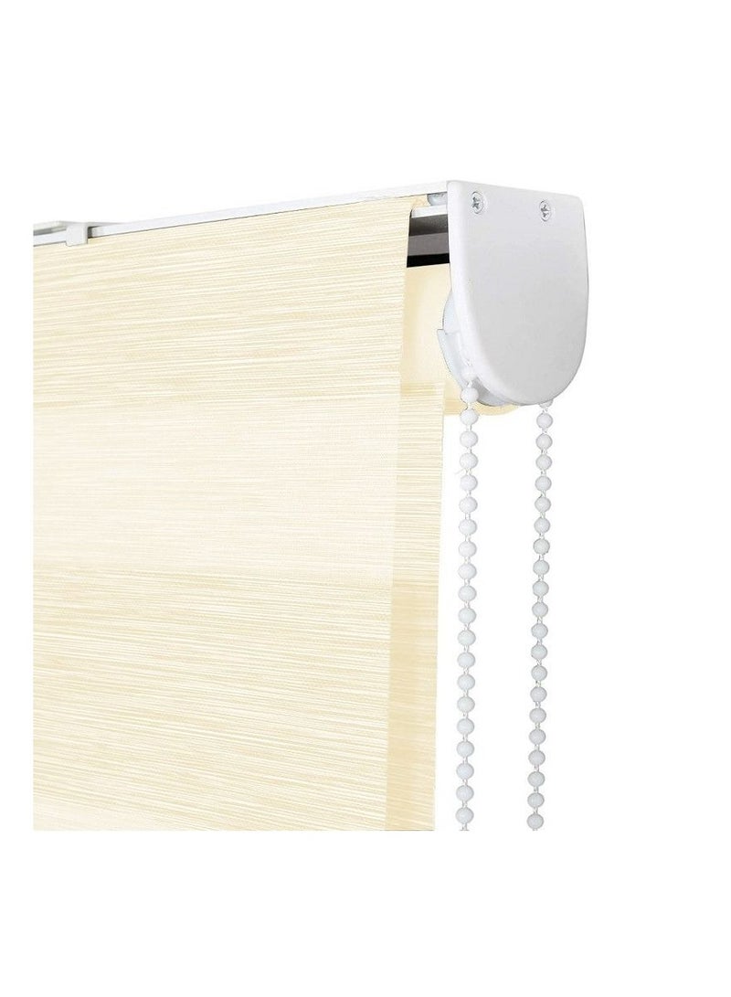 Home Gallery Zebra Blinds for Windows 140*200 cm Biege - Image 2