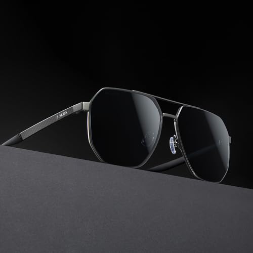 BOLON Men Women Classic Aviator Polarized Sunglasses BL7199 Ashfield 60mm, Exclusive Eyewear Brand of EssilorLuxottica - Image 4