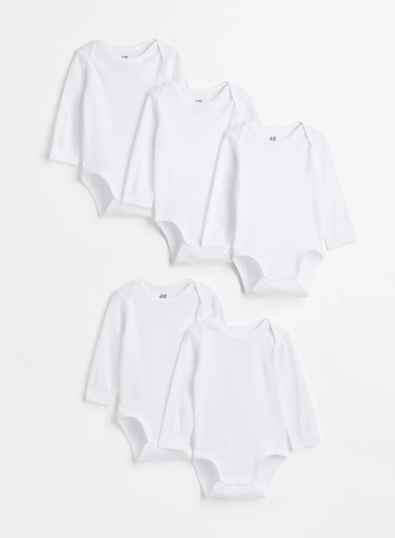 H&M Kids 5 Pack Essential Bodysuits