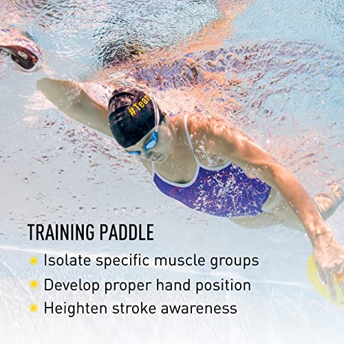 Finis 1.05.033.04 ISO Hand Paddles, Small (Black/Yellow) - Image 3