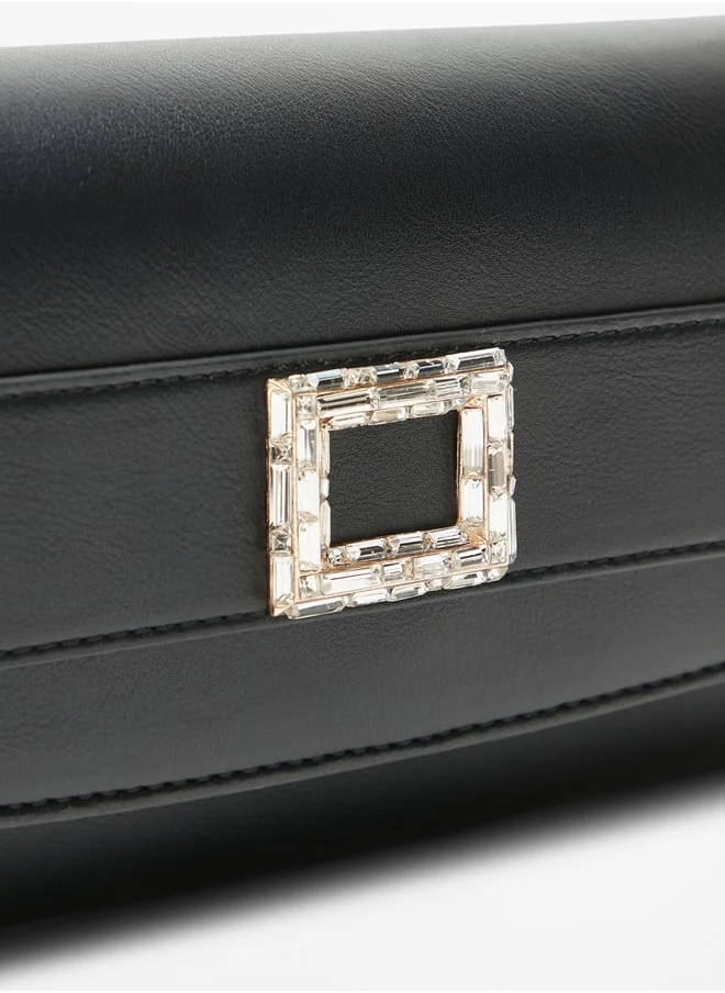 Celeste Women's Embellished Clutch with Chain Strap