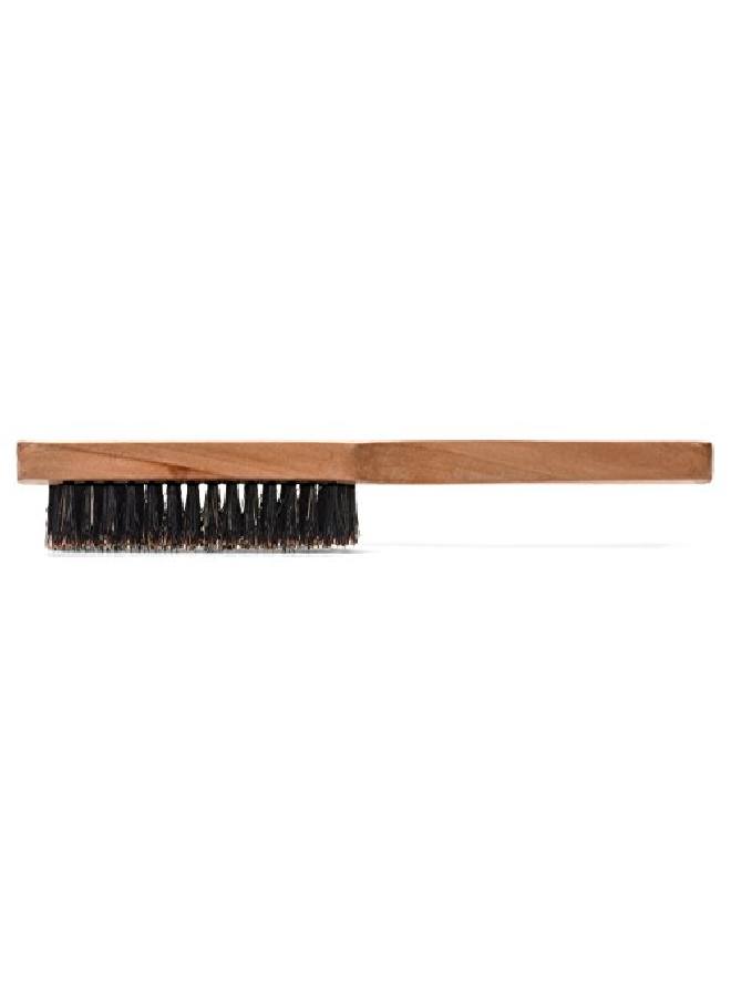 GranNaturals Mens Boar Bristle Hair Brush Natural Wooden Club Style Wave Brush For Men Styling Beard Hairbrush For Fine Thin Or Thick Hair - Image 5