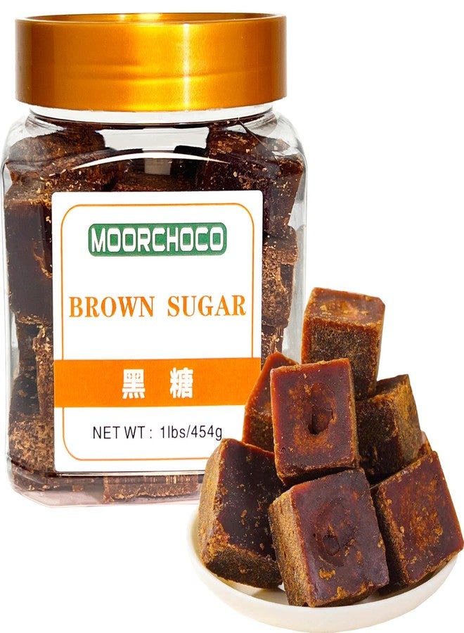 MOORCHOCO Black Sugar from Yunnan, Pure Brown Sugar Sweetener for Cooking, Additive-Free Original flavr (1lbs) - Image 1