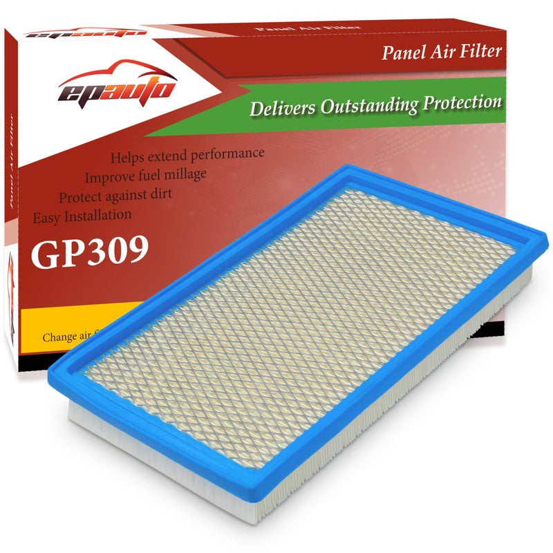EPAuto GP309 (CA4309) Engine Air Filter, Replacement for Nissan Altima, Maxima, Frontier, Pathfinder, Murano, Infiniti G35, FX35, QX60, Subaru Forester, Legacy, Impreza, Saab 9-2X – Fits 1988-2024 - Image 4