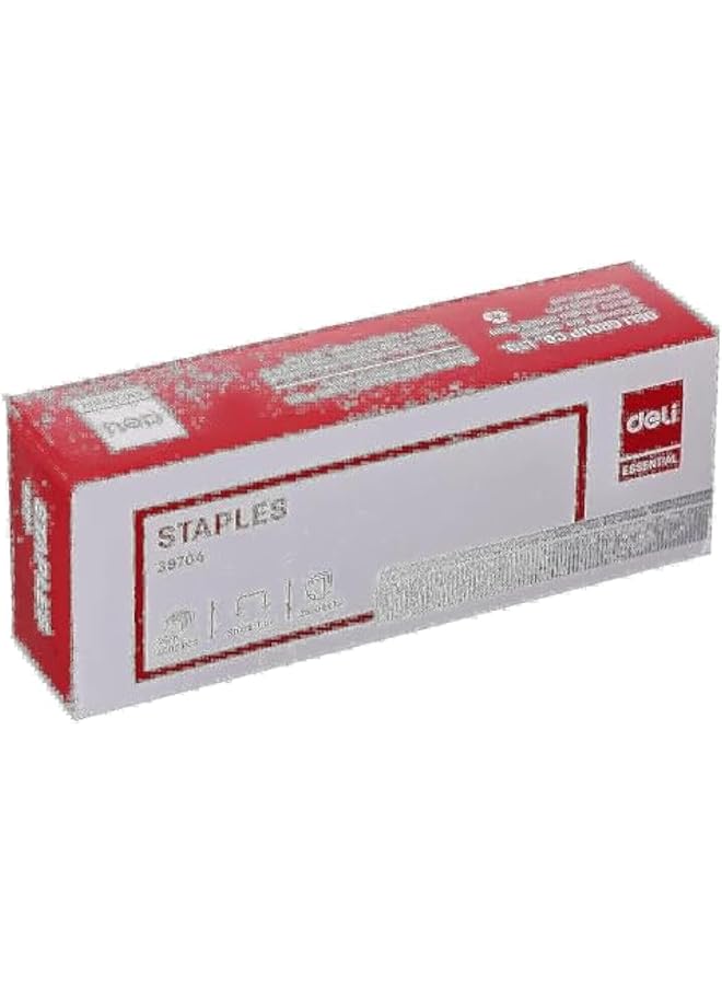 ديلي 26 6 دبوس دباسة رقم 5000 قطعة فضية - Image 1