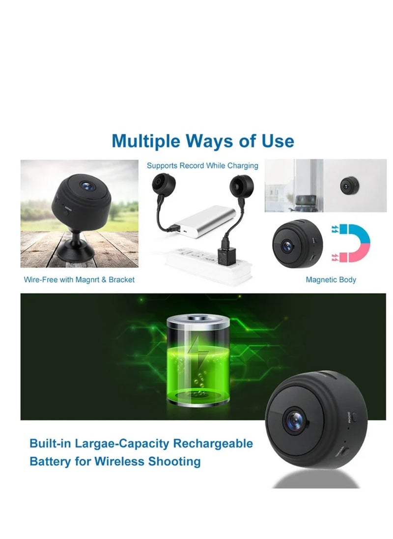 Generic - A9 HD camera with built-in battery: Reliable protection and clear image - Image 1