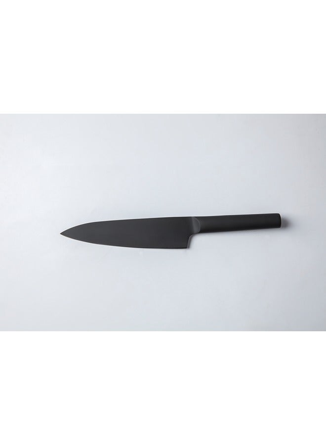 Berghoff BergHOFF- Chef's knife black 19cm Kuro- Stainless steel blade- titanium and non-stick coating- cuts meat, fish or vegetables- suitable for light cleaving tasks- Product of Belgium - Image 1