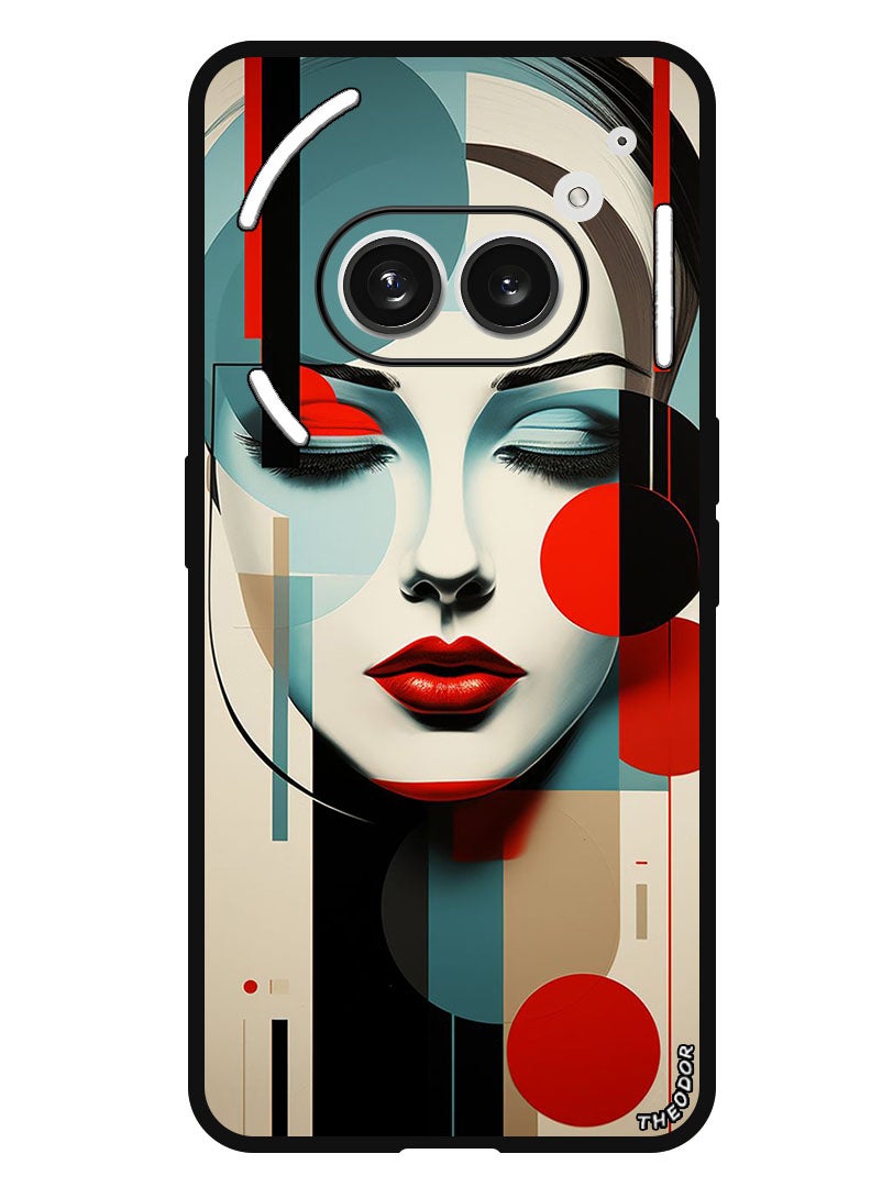 Theodor Protective Case Anti Scratch Shock Proof Bumper Cover For Nothing Phone (2A) Plus - Nothing Phone (2A) Women Art (2) - Image 1